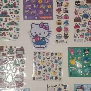 Lot of Adorable Sanrio Stickers